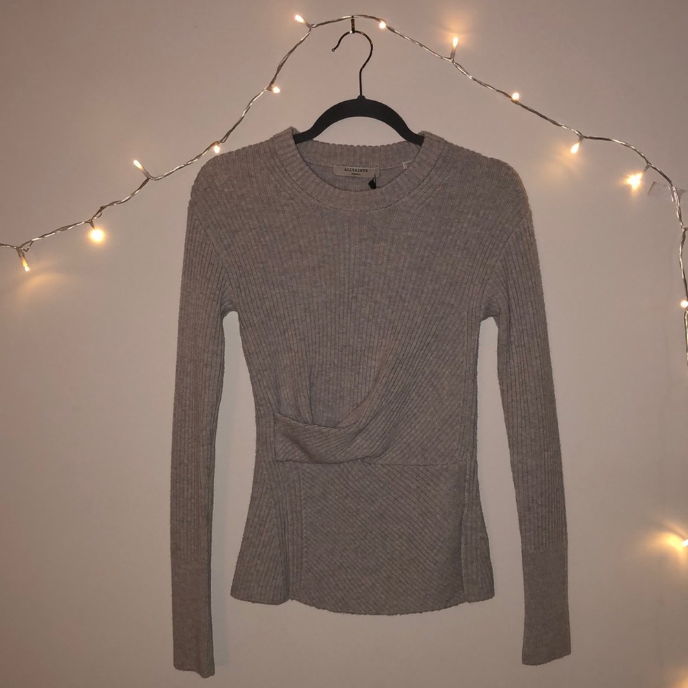 ALLSAINTS Long Sleeved Sweater